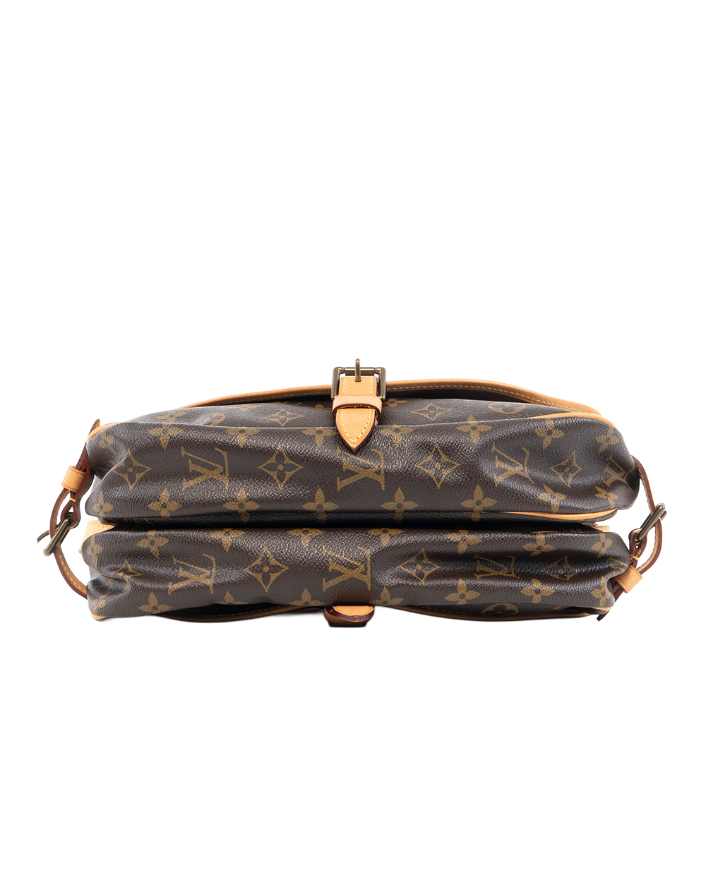 LV SAUMUR BROWN MONOGRAM CANVAS GHW MB2112 5577