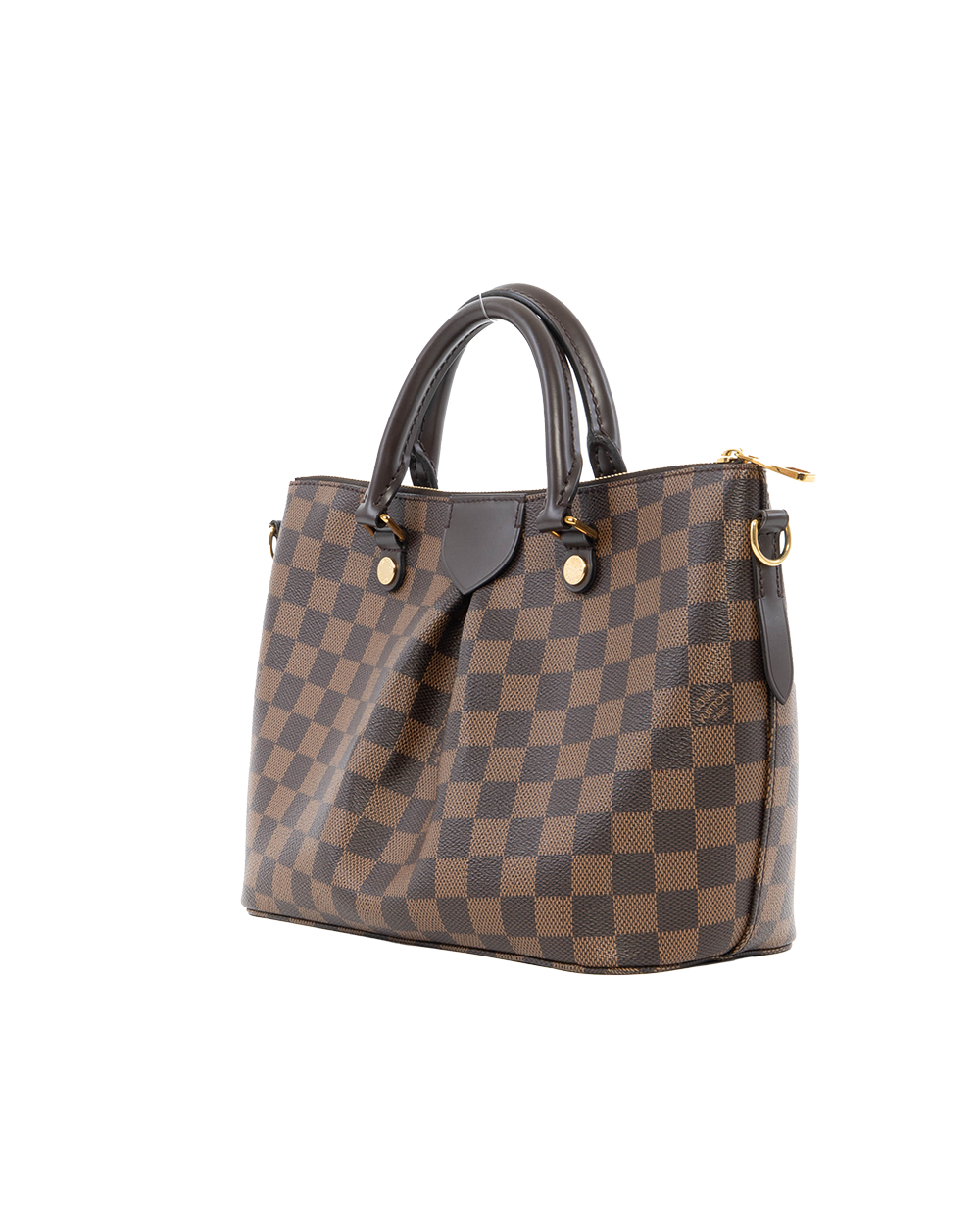 LV SIENA PM BROWN DAMIER CANVAS GHW RI4147 4003