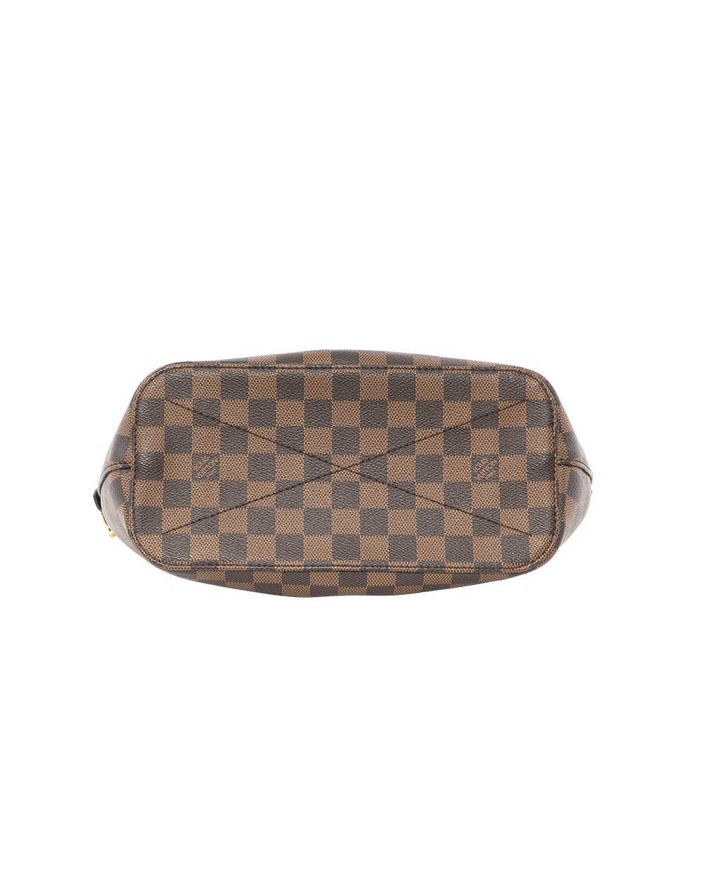 LV SIENA PM BROWN DAMIER CANVAS GHW RI4147 4009