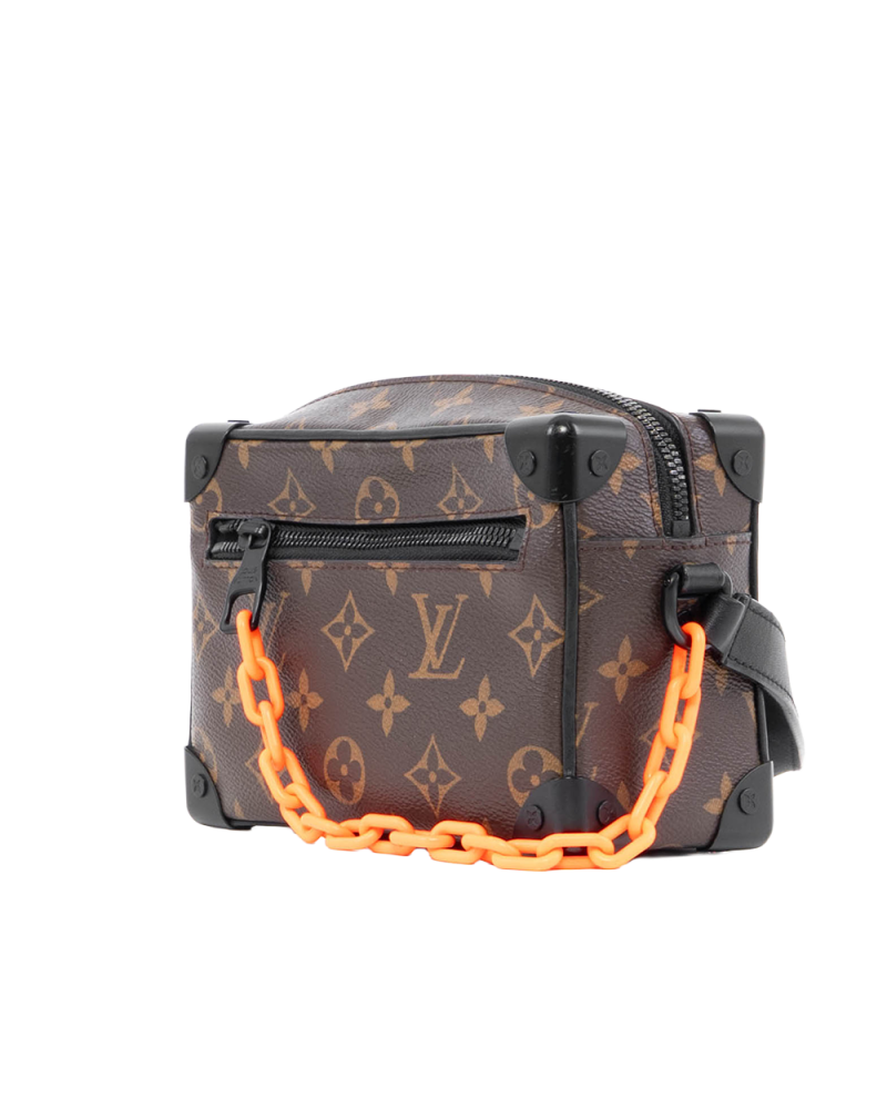 LV SOFT TRUNK MINI BROWN BLACK MONOGRAM CANVAS SHW FL0129 4486