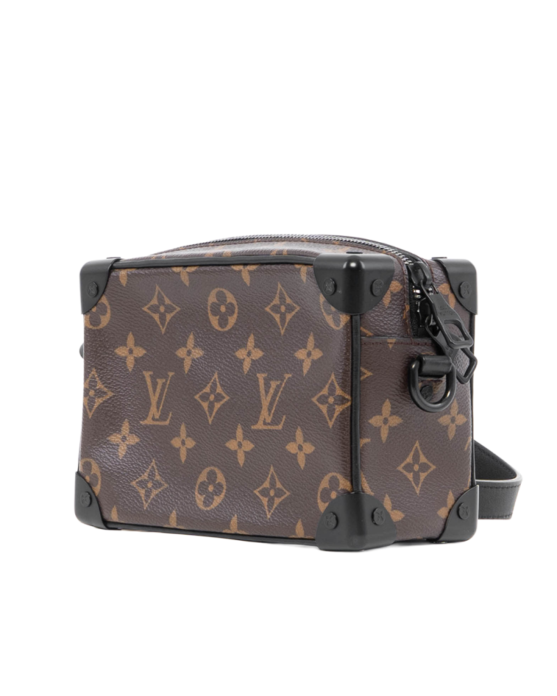 LV SOFT TRUNK MINI BROWN BLACK MONOGRAM CANVAS SHW FL0129 4487