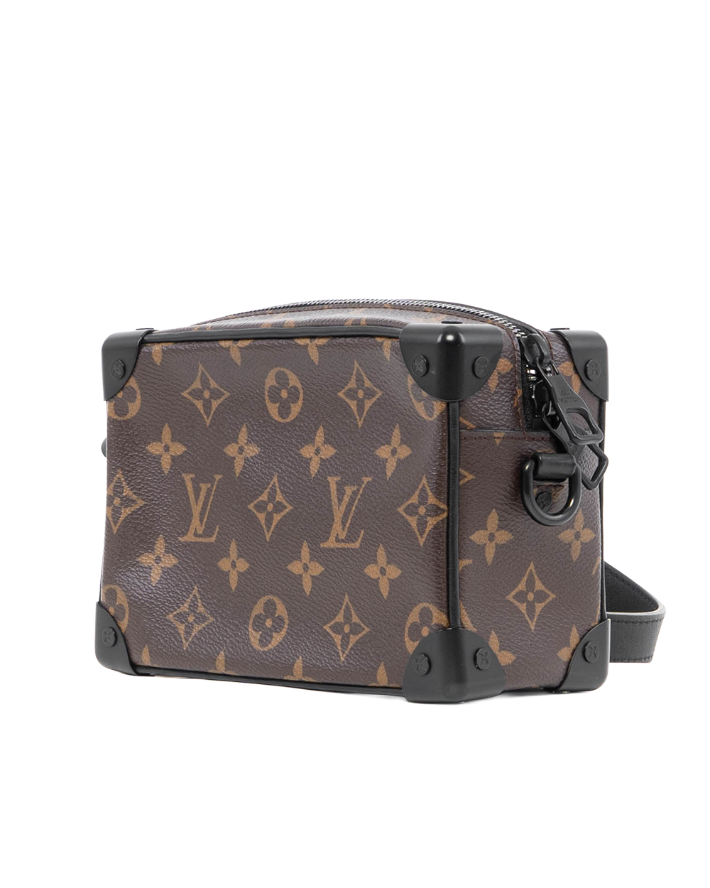 LV SOFT TRUNK MINI BROWN BLACK MONOGRAM CANVAS SHW FL0129 4487