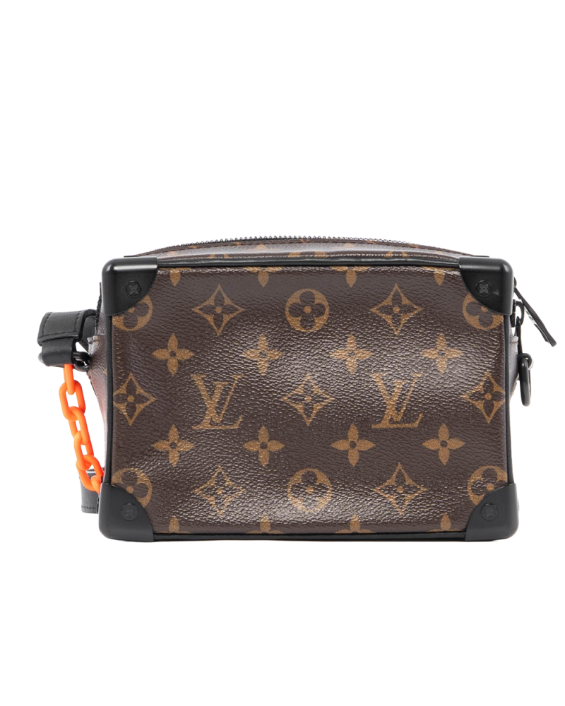 LV SOFT TRUNK MINI BROWN BLACK MONOGRAM CANVAS SHW FL0129 4488