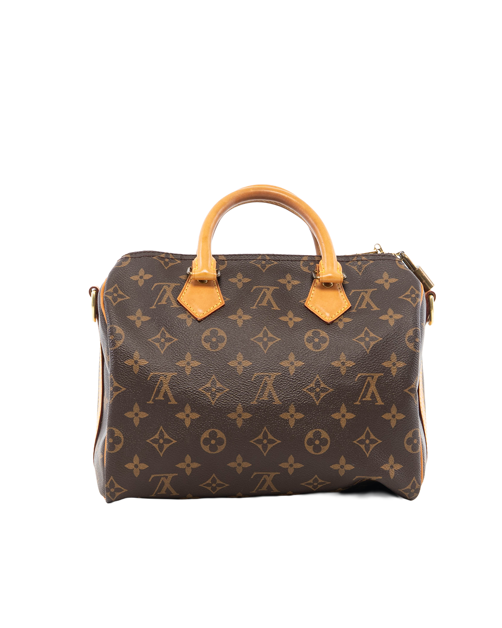 LV SPEEDY 25 BROWN MONOGRAM CANVAS GHW MB3195 3536