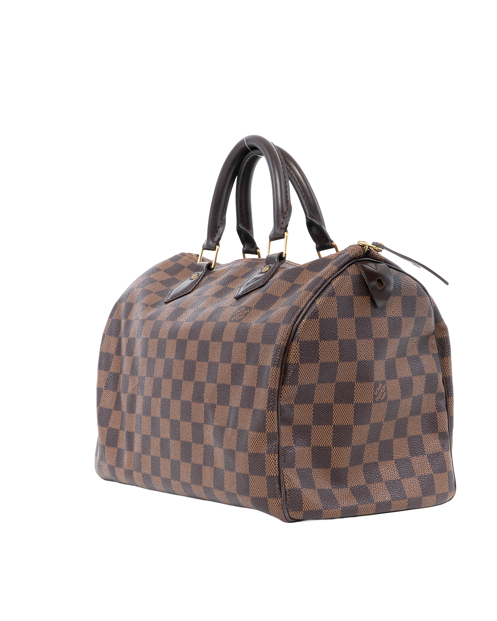 LV SPEEDY 30 BROWN DAMIER CANVAS GHW AA1105 0421
