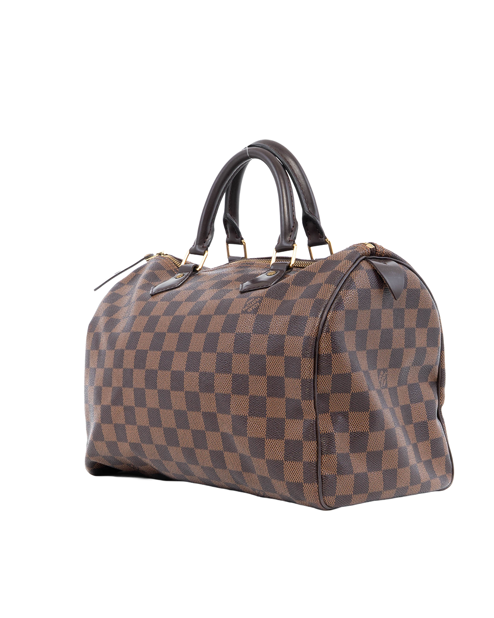LV SPEEDY 30 BROWN DAMIER CANVAS GHW AA1105 0422