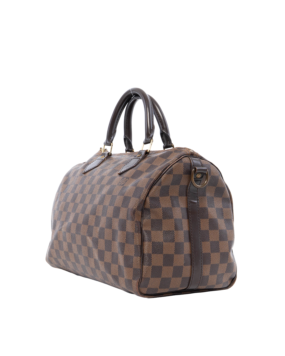 LV SPEEDY 30 BROWN DAMIER CANVAS GHW 0103