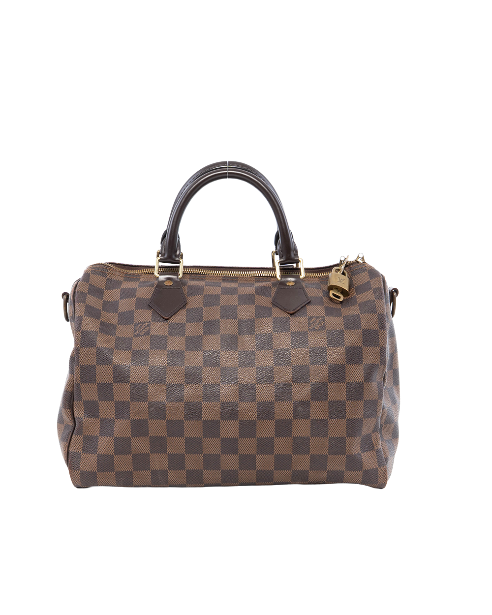 LV SPEEDY 30 BROWN DAMIER CANVAS GHW 0105