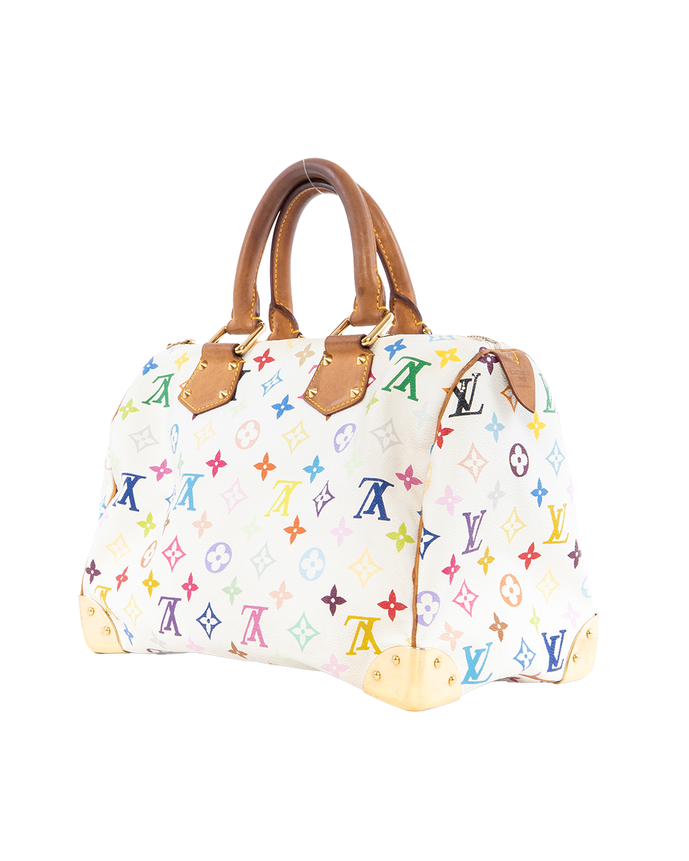 LV SPEEDY 30 MULTICOLOR TAKASHI MONOGRAM CANVAS GHW 9539