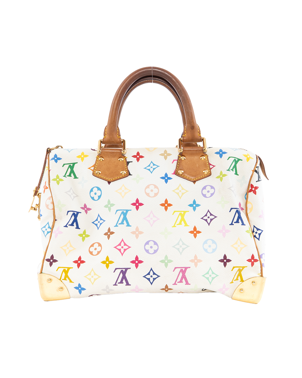 LV SPEEDY 30 MULTICOLOR TAKASHI MONOGRAM CANVAS GHW 9540
