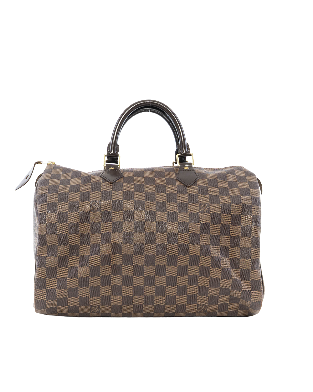 LV SPEEDY 35 BROWN DAMIER CANVAS GHW SP1112 6195