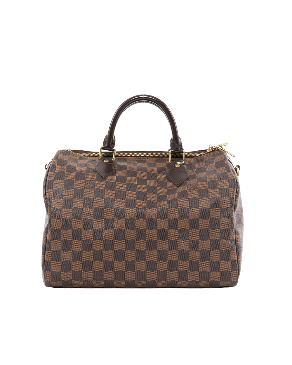 LV SPEEDY BAND 30 BROWN DAMIER CANVAS GHW CT0164 2887