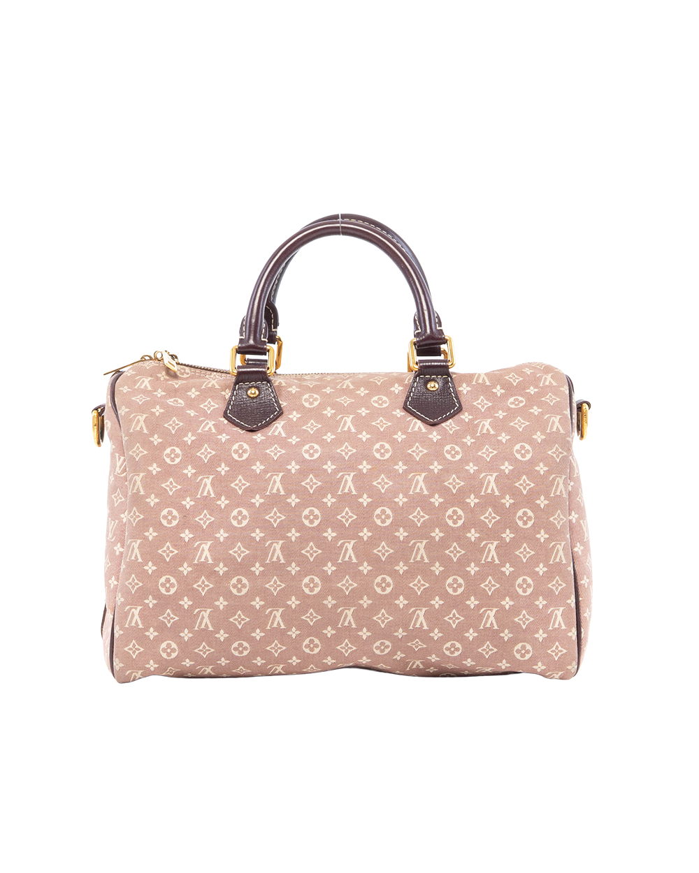 LV SPEEDY BAND MINILIN 30 PINK DENIM MONOGRAM GHW 0022