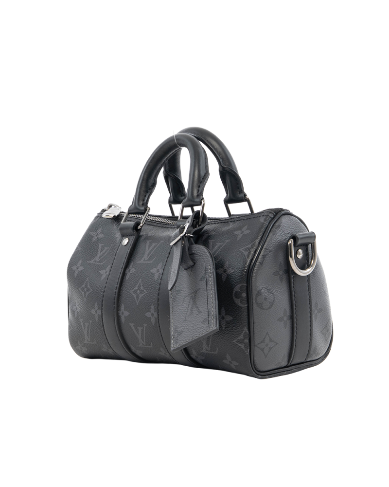 LV SPEEDY BANDOULIERE 25 ECLIPSE MONOGRAM REVERSE SHW MICROCHIP 8619
