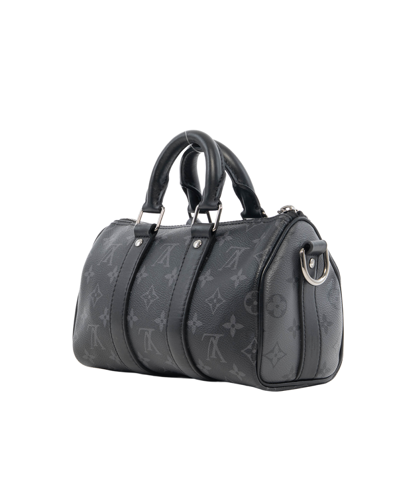 LV SPEEDY BANDOULIERE 25 ECLIPSE MONOGRAM REVERSE SHW MICROCHIP 8620