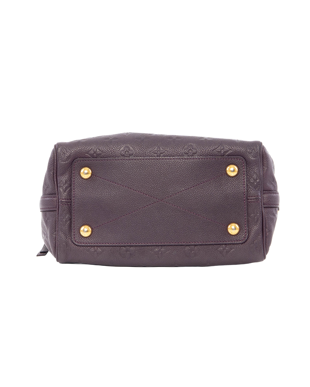LV SPEEDY BANDOULIERE 25 PURPLE MONOGRAM EMPREINTE GHW SP5112