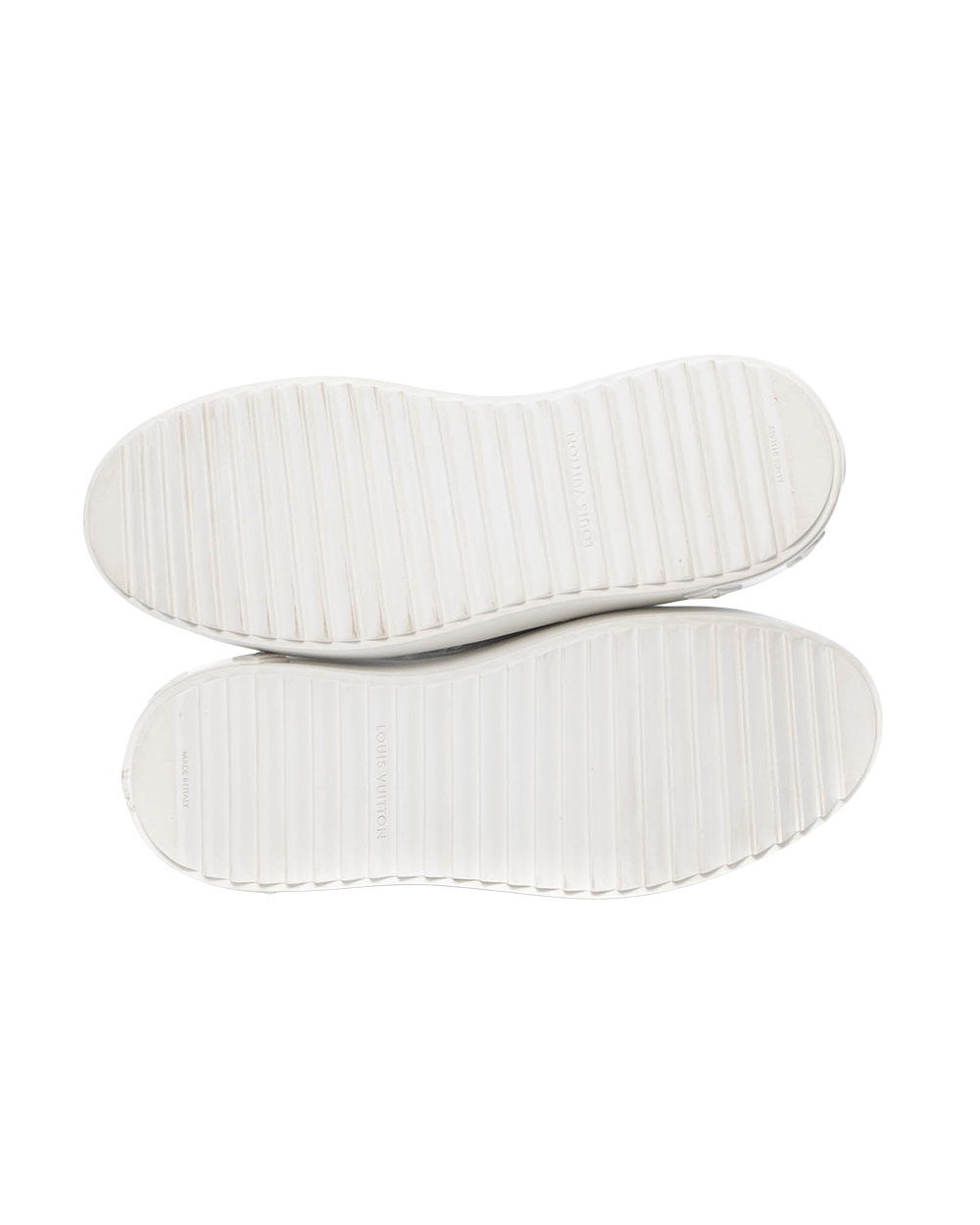LV TIME OUT SNEAKERS 36.5 WHITE PASTEL LAMB GHW FA 0221 00569