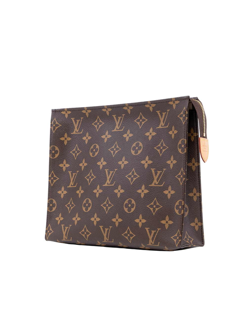 LV TOILETRY POUCH BROWN MONOGRAM CANVAS GHW UB3210 04257