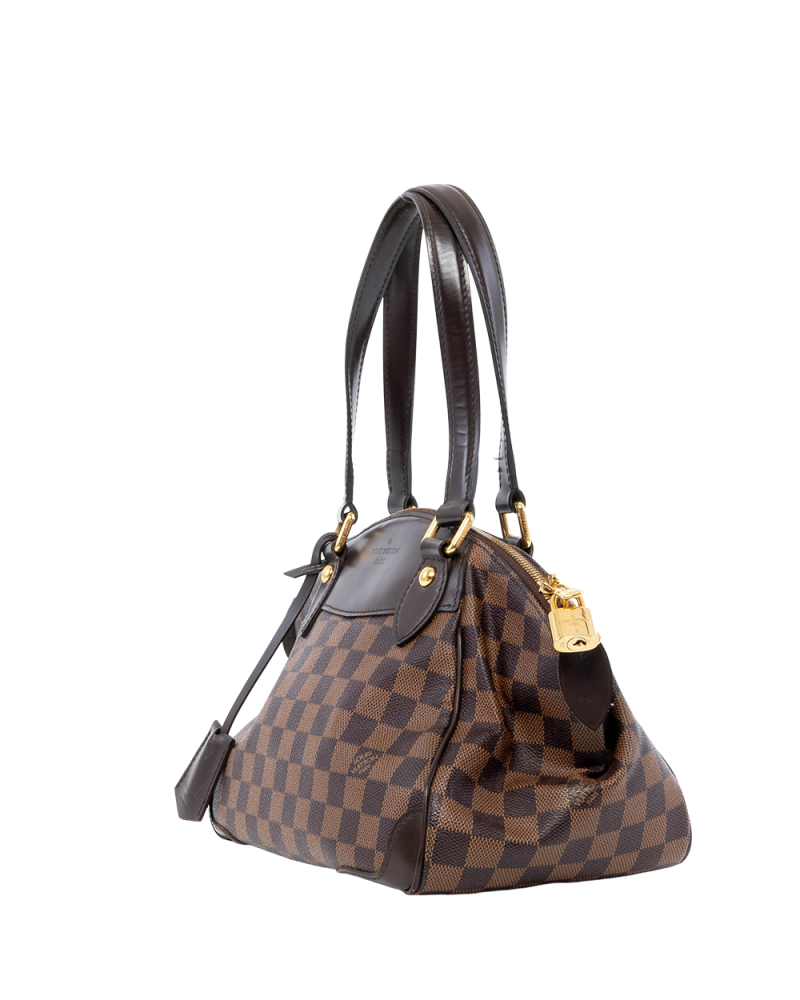 LV VERONA MM BROWN DAMIER CANVAS GHW DU0173 01308