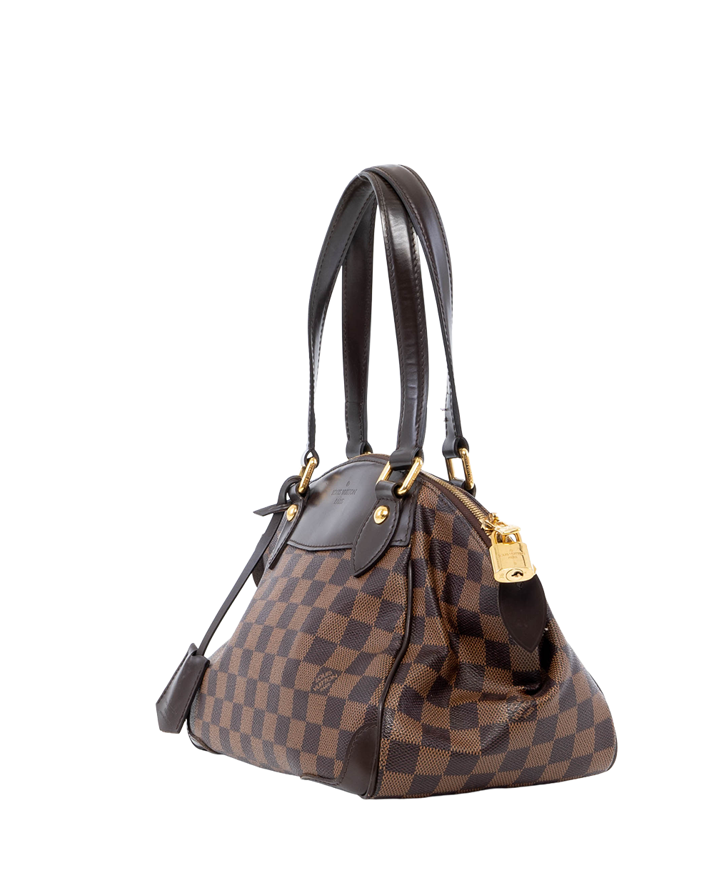 LV VERONA MM BROWN DAMIER CANVAS GHW DU0173 01308