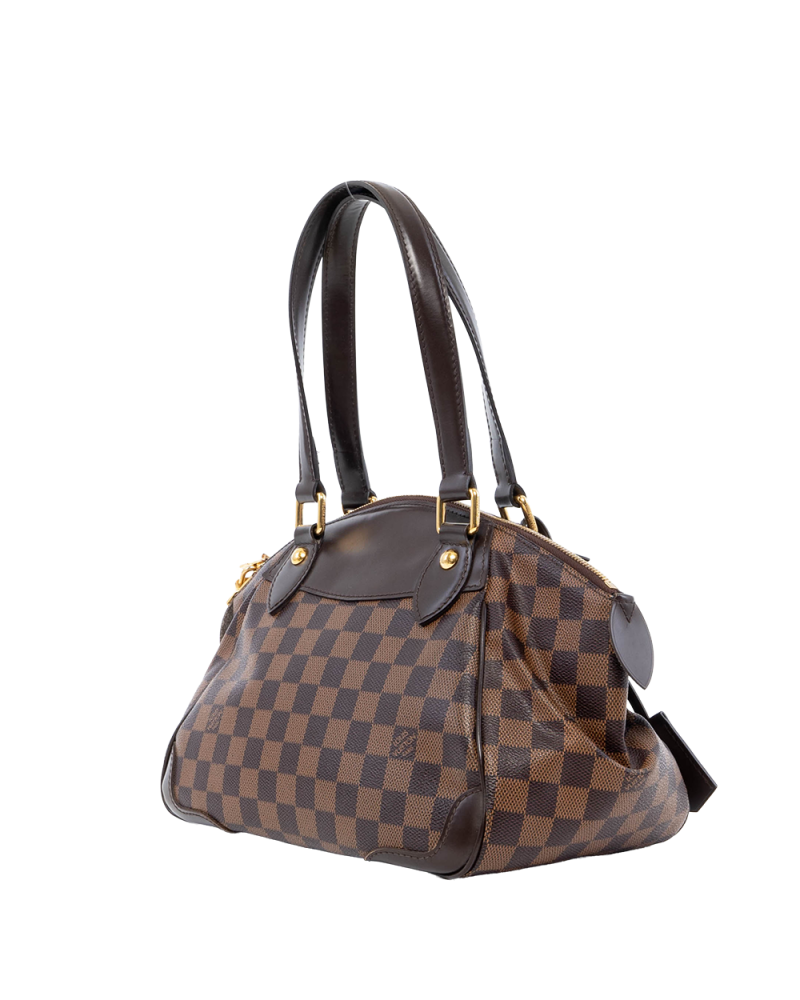 LV VERONA MM BROWN DAMIER CANVAS GHW DU0173 01309