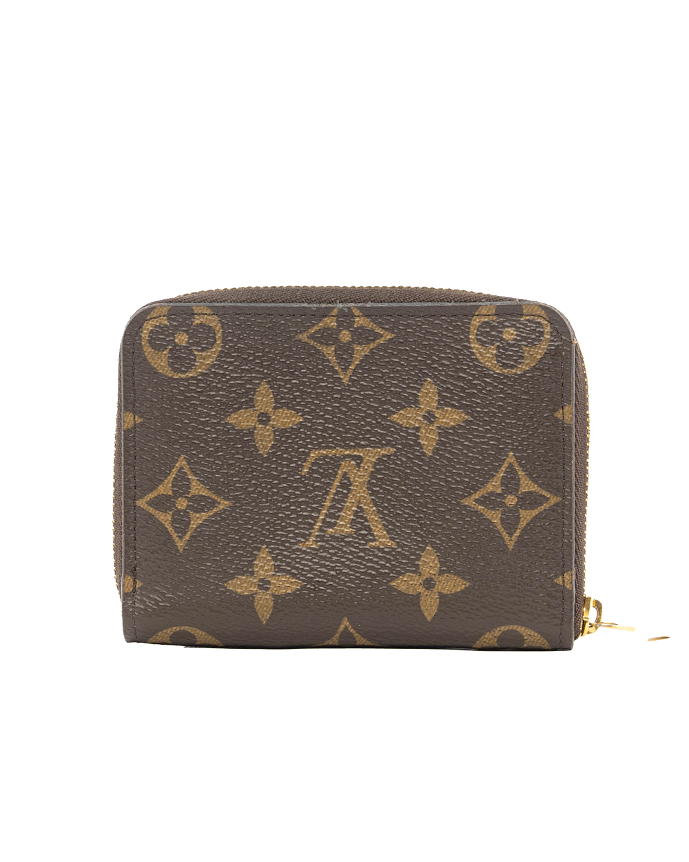 LV ZIPPING WALLET SHORT BROWN MONOGRAM CANVAS GHW RA5210 5146