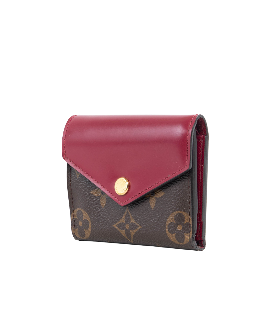 LV ZOE SHORT BROWN BURGANDY MONOGRAM CANVAS GHW MI0211 5417