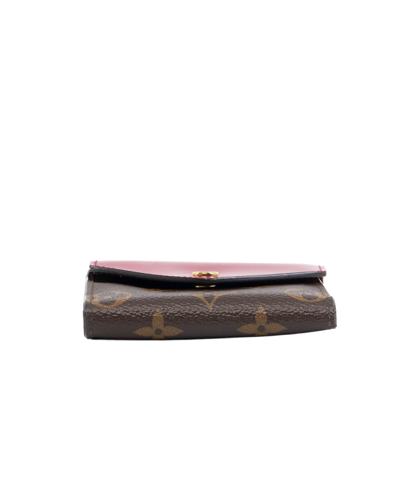 LV ZOE SHORT BROWN BURGANDY MONOGRAM CANVAS GHW MI0211 5420
