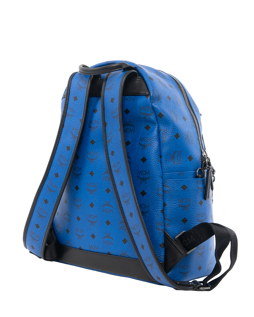 MCM BACKPACK ROCKSTUD LARGE BLUE BLACK SHW MMK5AXL69LM001 6915