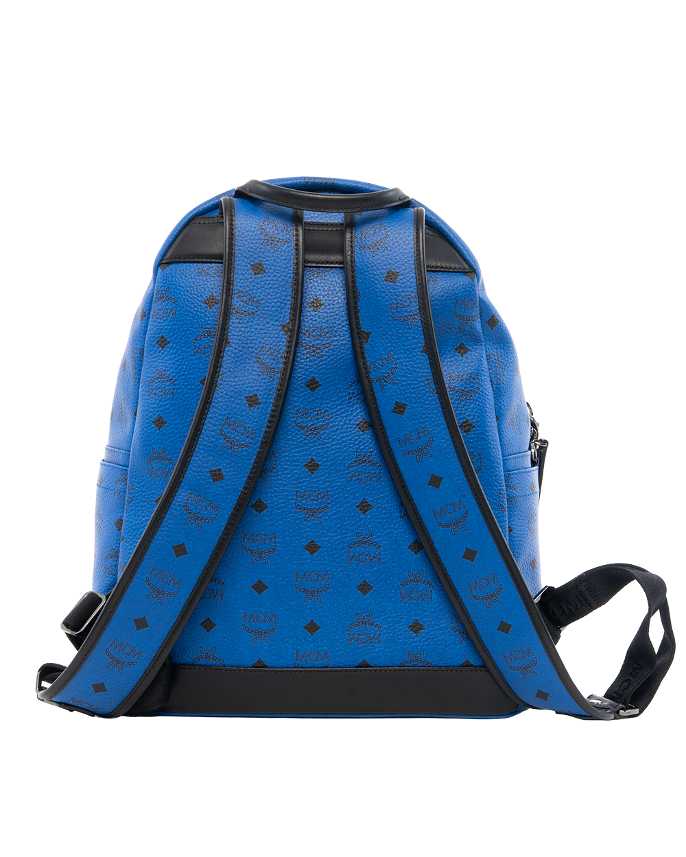 MCM BACKPACK ROCKSTUD LARGE BLUE BLACK SHW MMK5AXL69LM001 6916