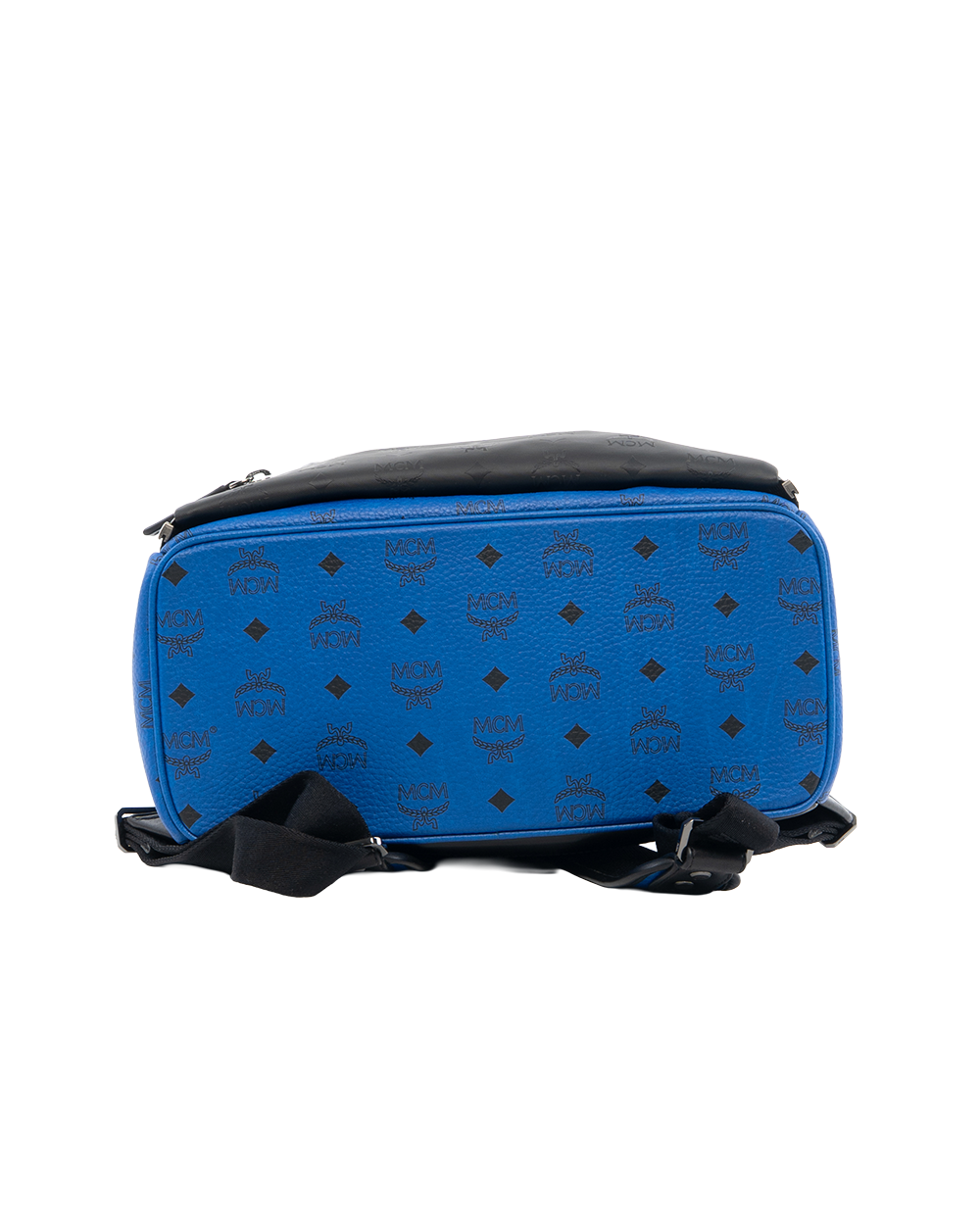 MCM BACKPACK ROCKSTUD LARGE BLUE BLACK SHW MMK5AXL69LM001 6918