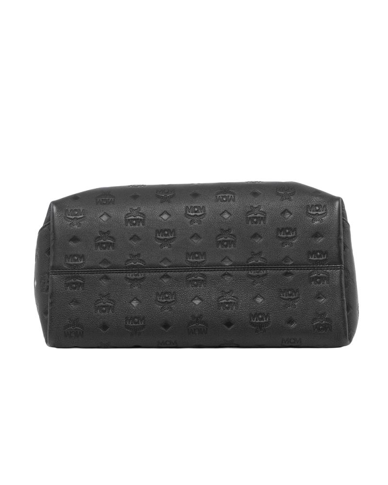 MCM KLARA LARGE BLACK MONOGRAM LEATHER SHW MWH95KM75BK001 4150