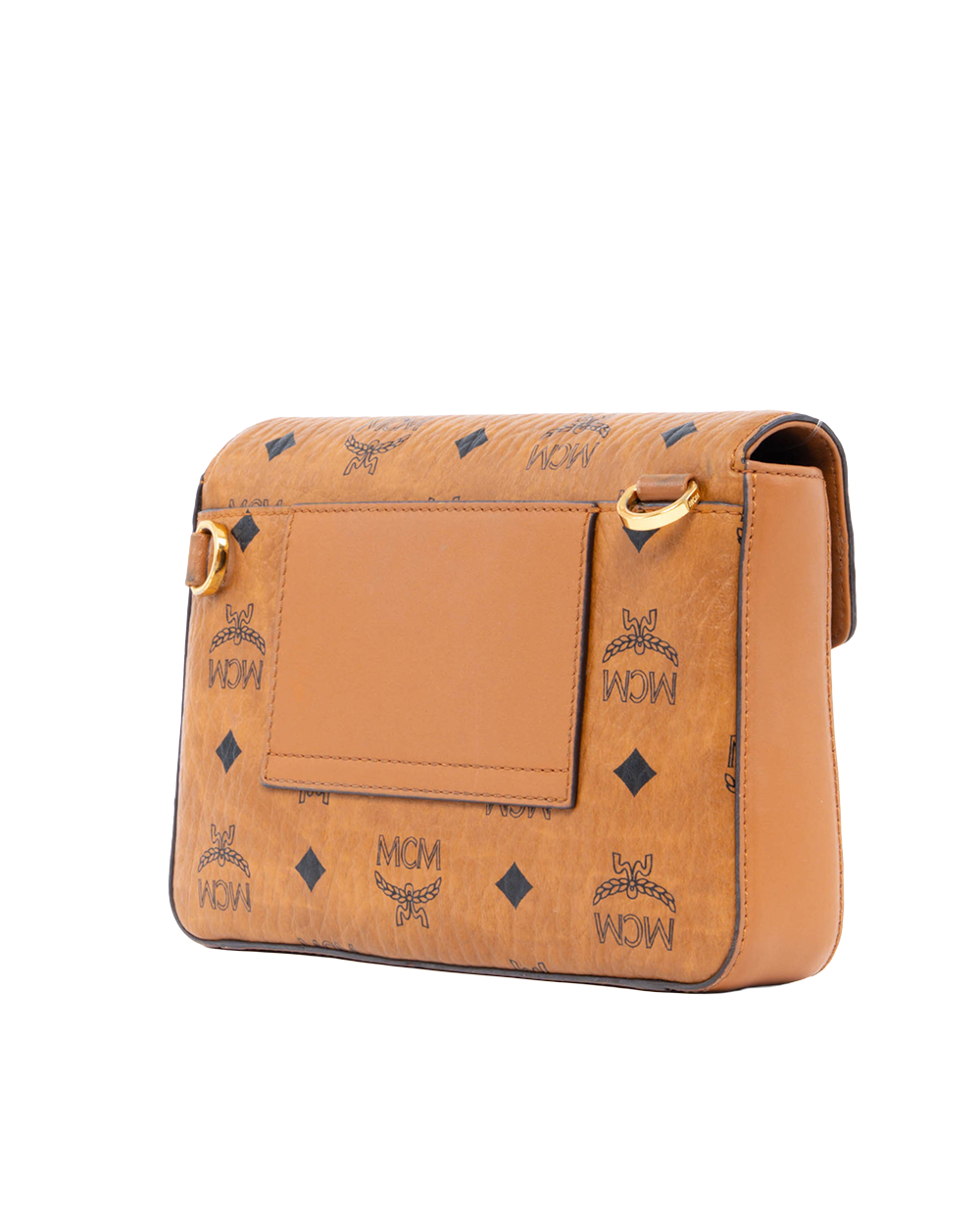 MCM MILLIE CROSSBODY BROWN CANVAS GHW 0216