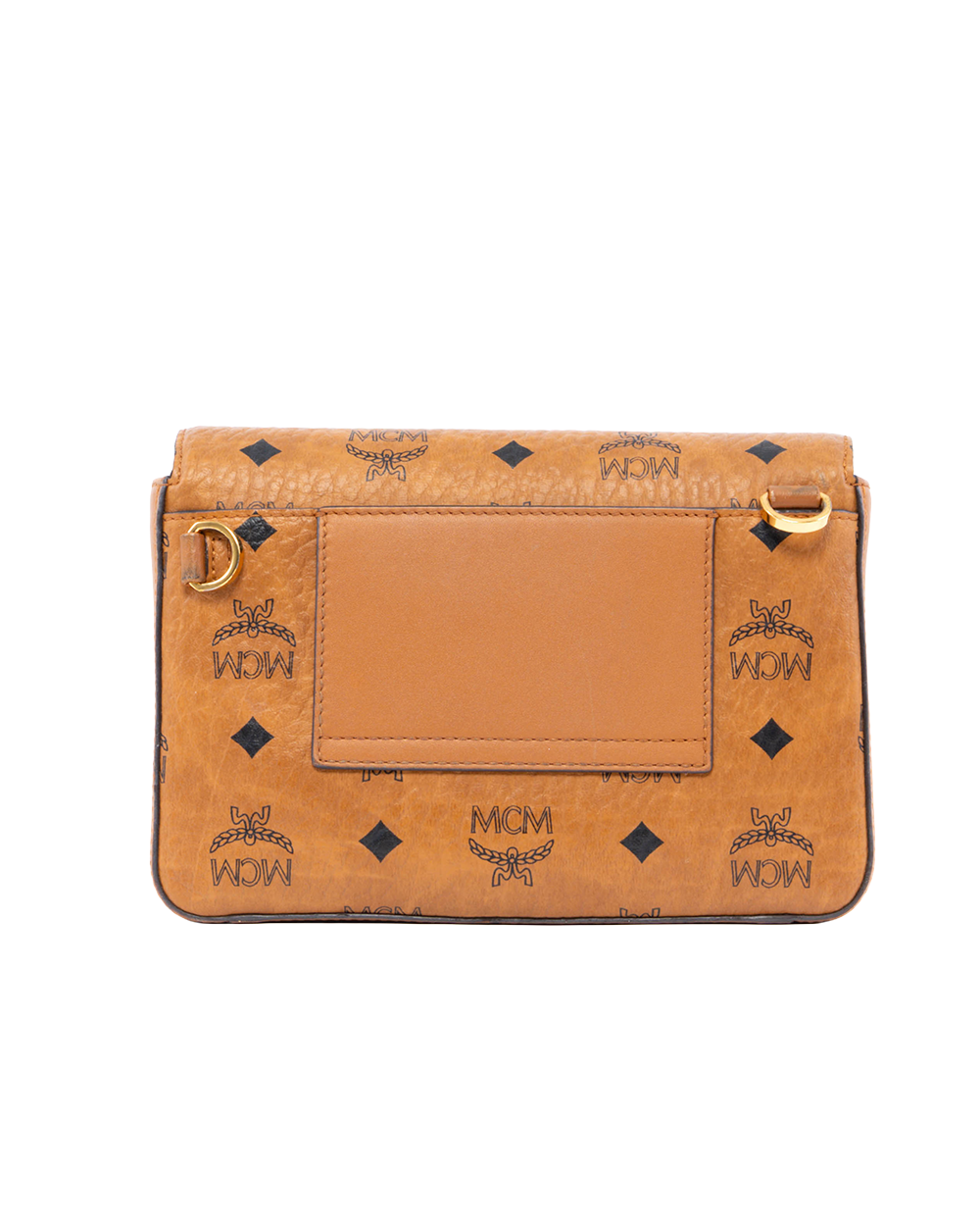 MCM MILLIE CROSSBODY BROWN CANVAS GHW 0217