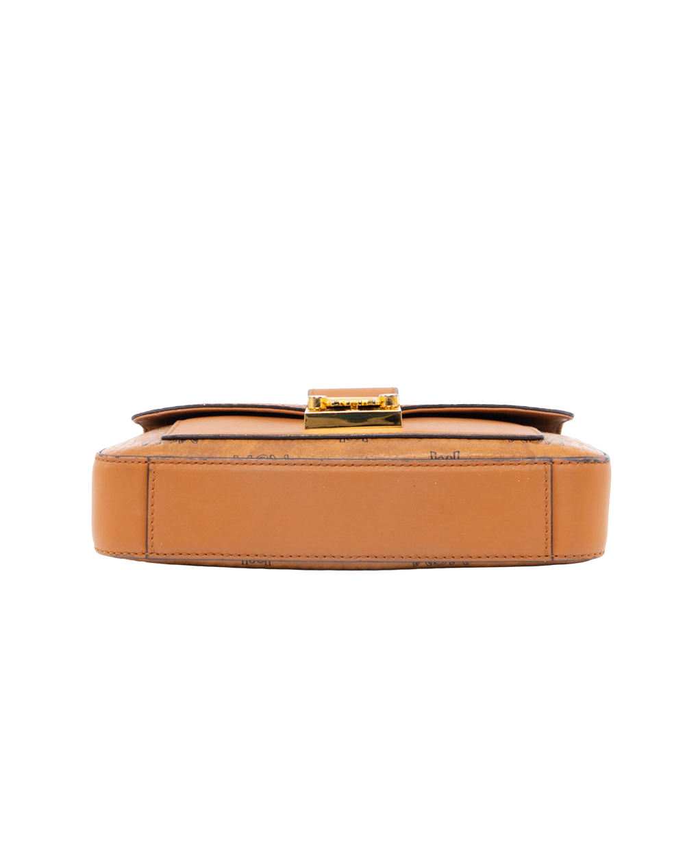 MCM MILLIE CROSSBODY BROWN CANVAS GHW 0221