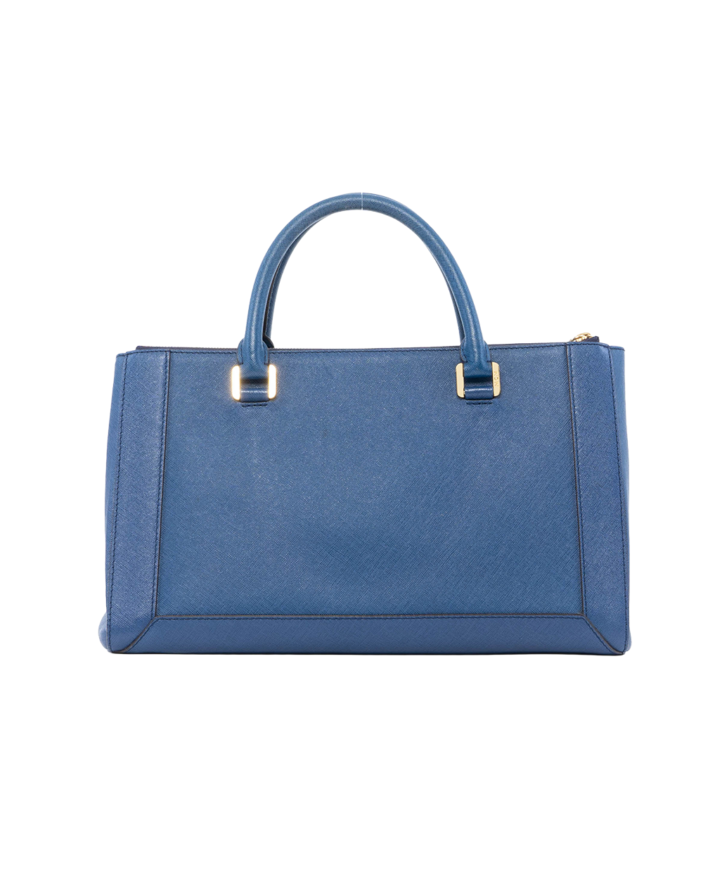 MCM NUOVO TOTE BLUE NAVY CALF GHW MWT 2ALN09 VY001 00546