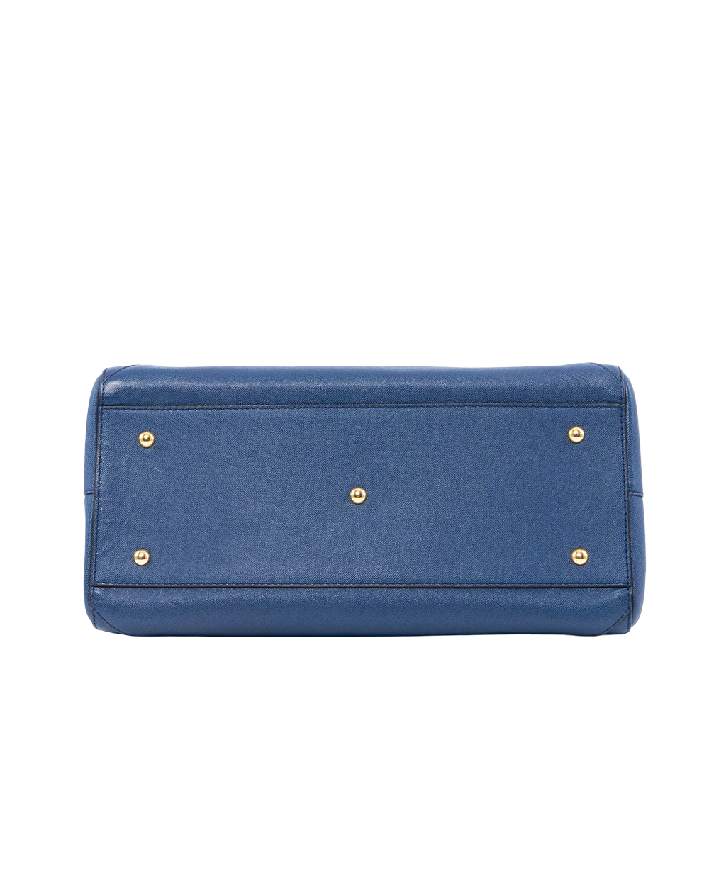 MCM NUOVO TOTE BLUE NAVY CALF GHW MWT 2ALN09 VY001 00551