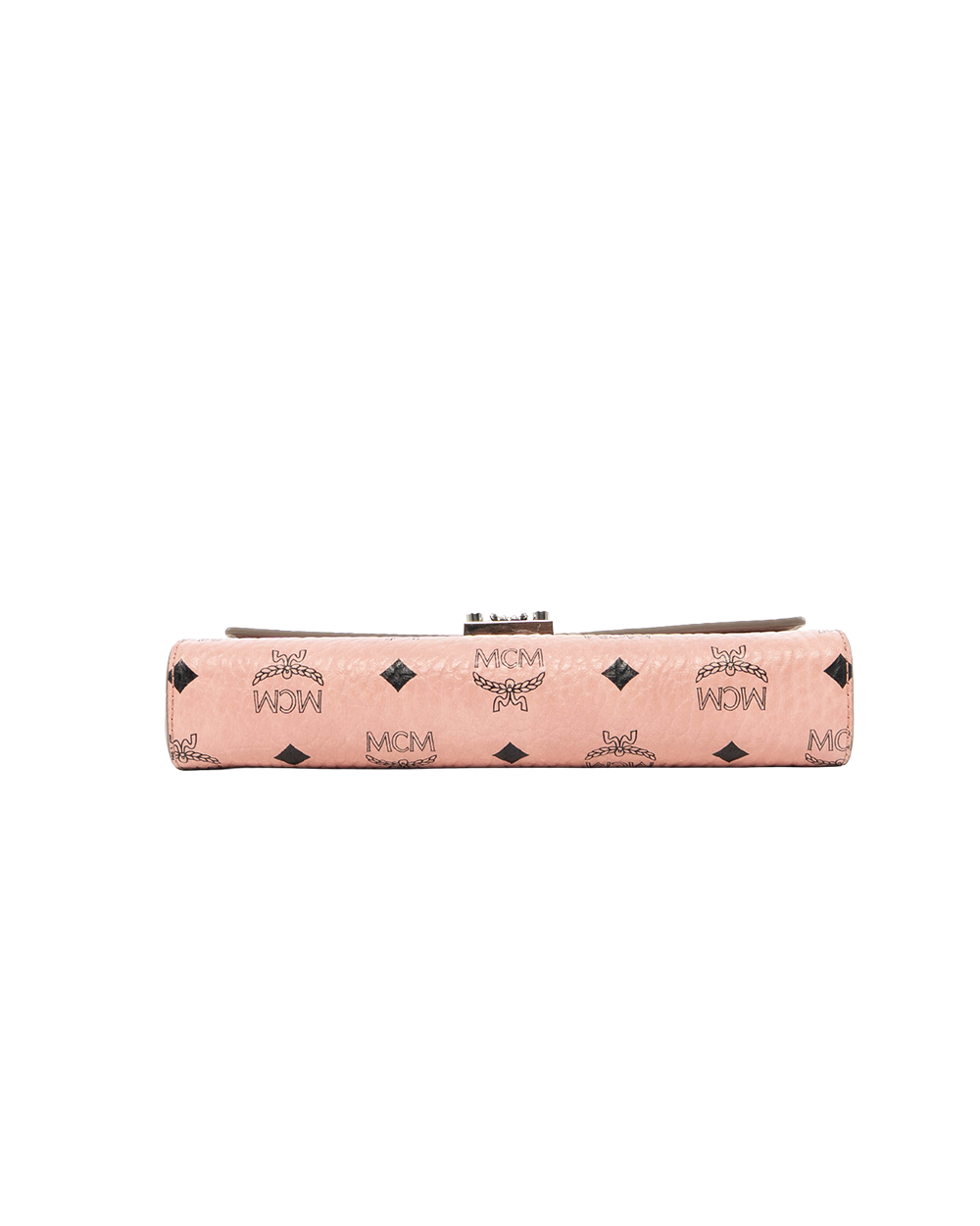 MCM WALLET ON CHAIN LONG PINK CANVAS SHW MWRBAFO01PZ001 7880