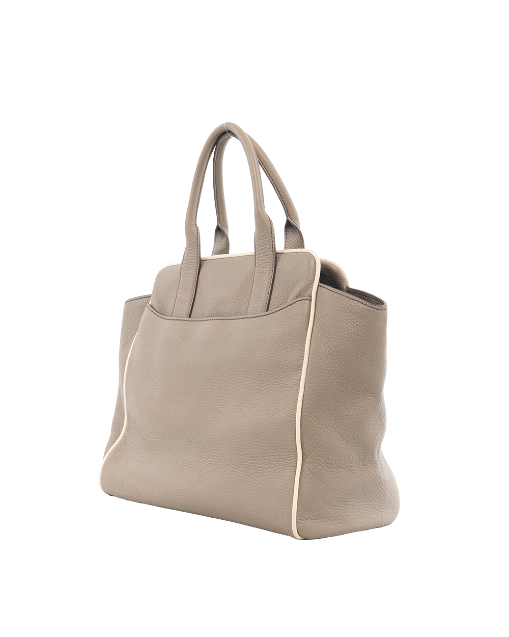 MIU MIU TOTE BAG BEIGE CALF GHW 0302