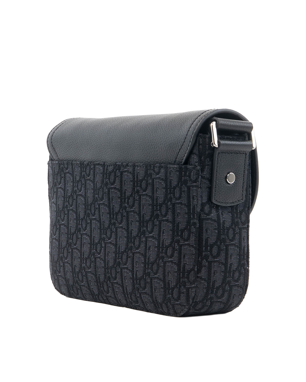 NEW DIOR SADDEL MESSENGER SMALL BLACK JACQUARD SHW OBLIQUE 88BO 0215 5268