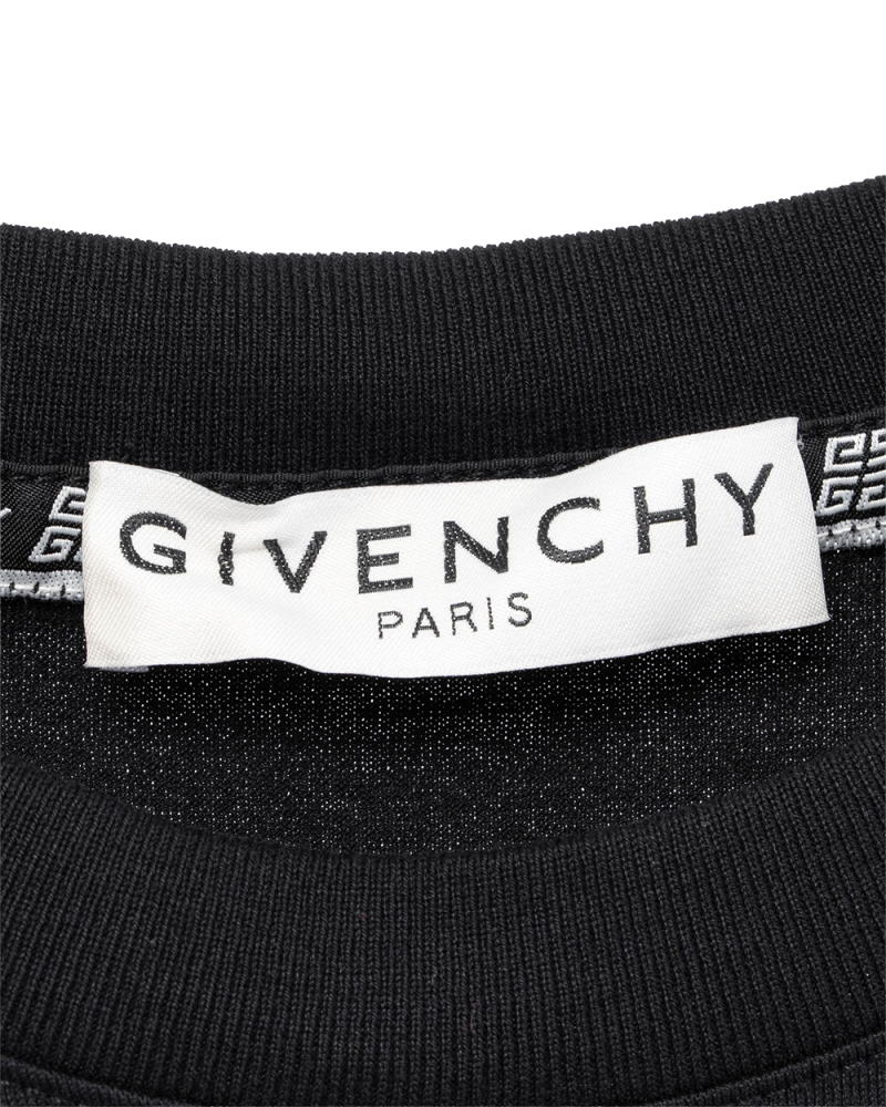 NEW GIVENCHY T SHIRT XS BLACK WHITE 2538