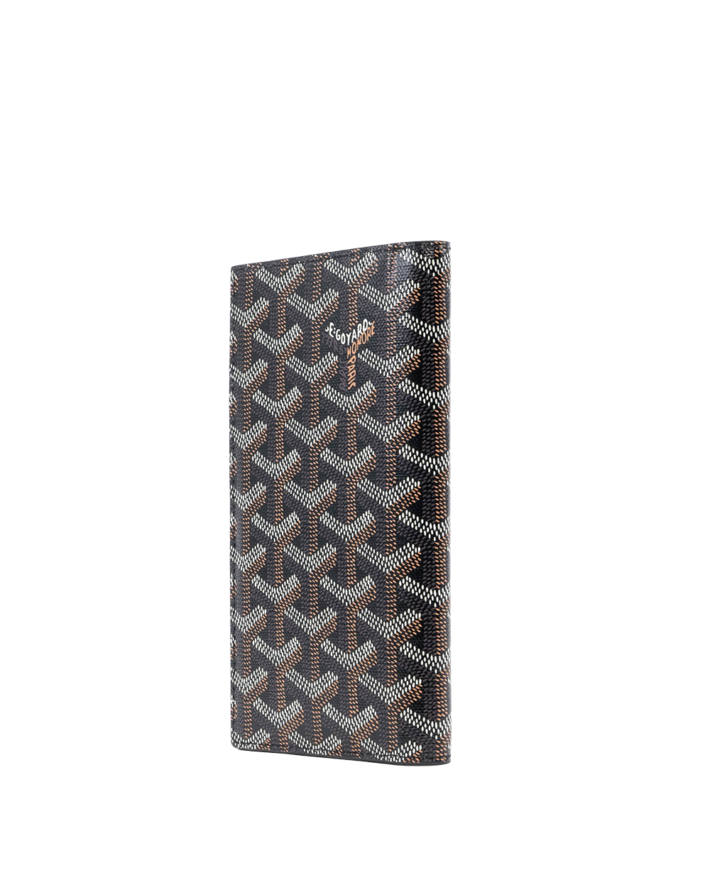 NEW GOYARD GOYARDINE SAINT ROCH WALLET BLACK CANVAS CRN120242 03636