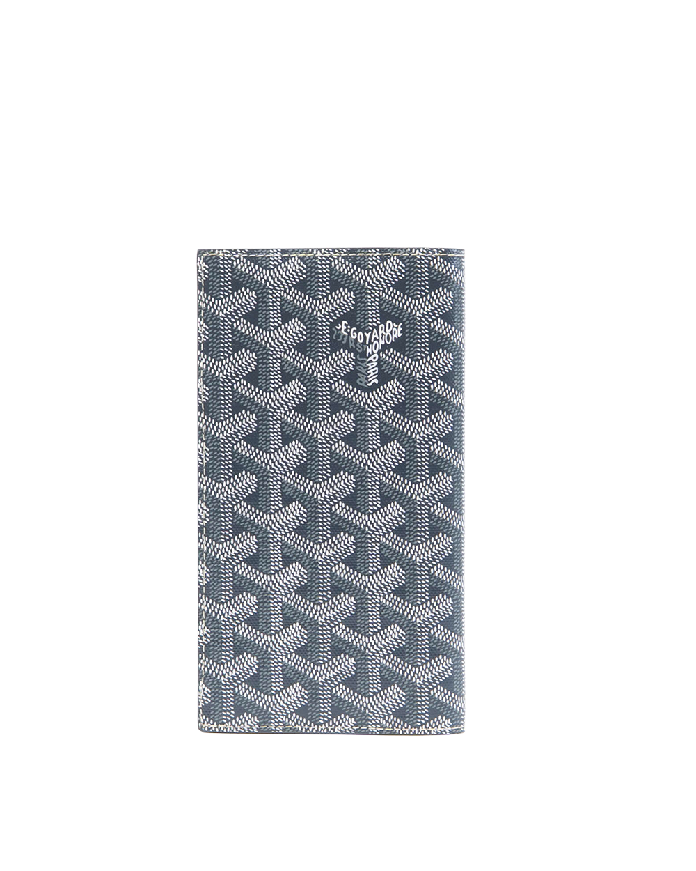 NEW GOYARD GOYARDINE SAINT ROCH WALLET GRAY CANVAS CRN120242 01686