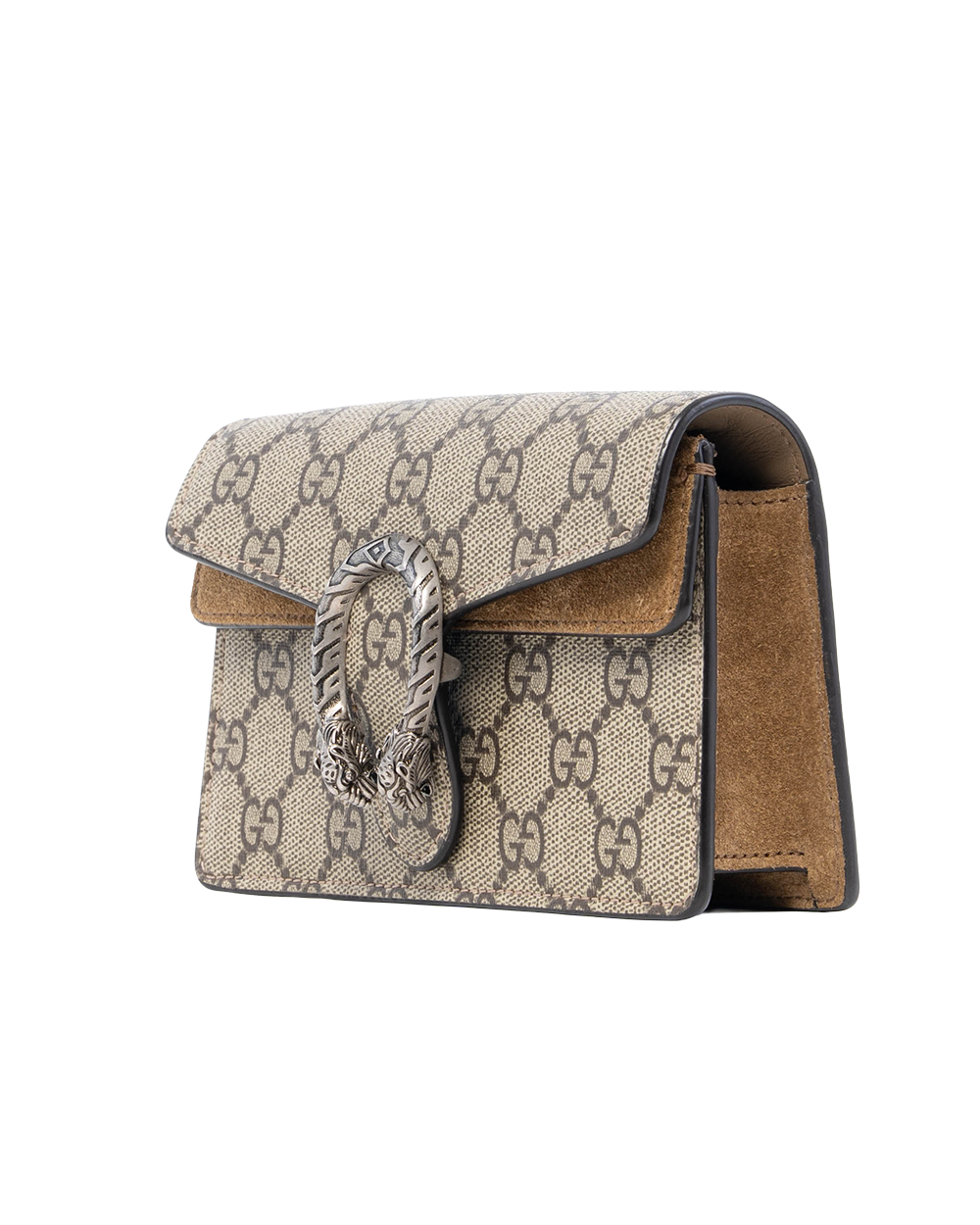 NEW GUCCI DIONYSUS SUPER MINI BROWN GG MONOGRAM CANVAS RHW 476432 525040 1149