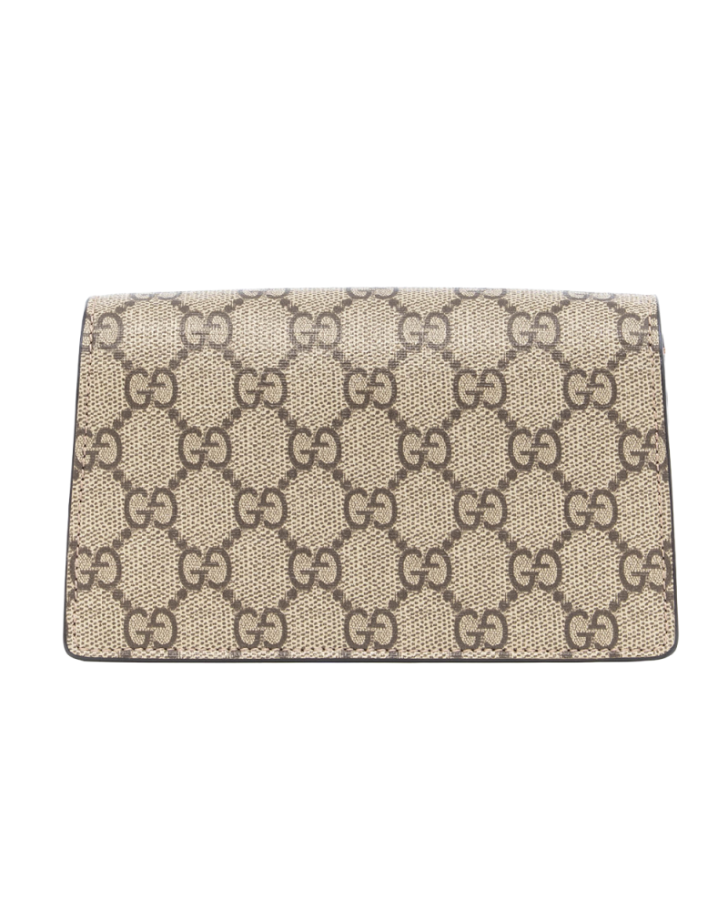 NEW GUCCI DIONYSUS SUPER MINI BROWN GG MONOGRAM CANVAS RHW 476432 525040 1151