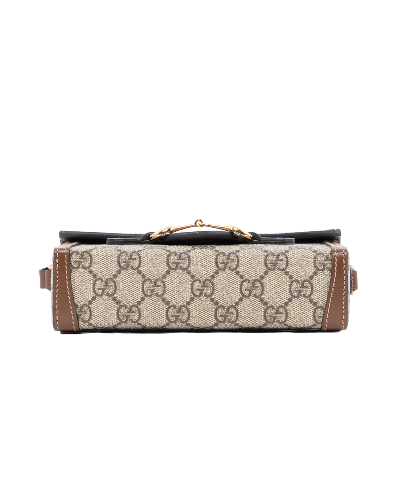 NEW GUCCI HORSEBIT 1955 CAMERA BROWN GG MONOGRAM CANVAS GHW 699296 2184 2024