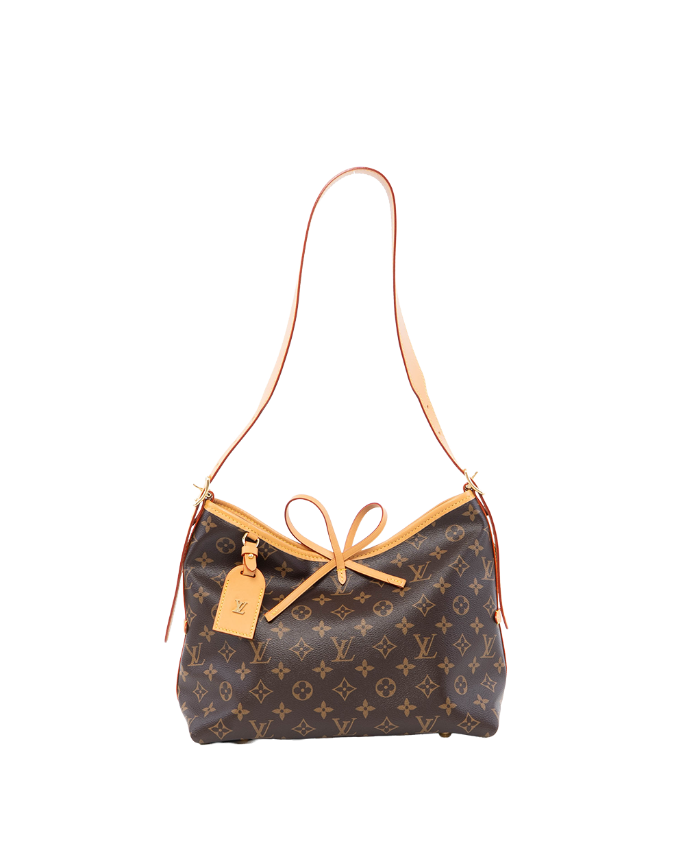 NEW LV ALL IN BB BROWN MONOGRAM CANVAS GHW MICROCHIP 0020