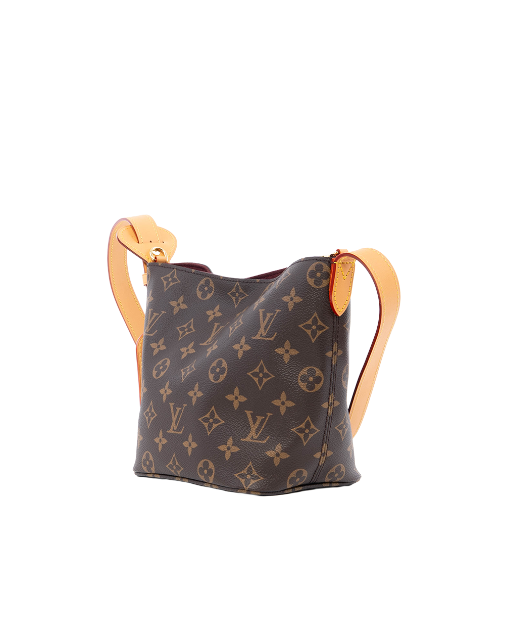 NEW LV CARRYALL PM BROWN MONOGRAM CANVAS GHW MICROCHIP 0039