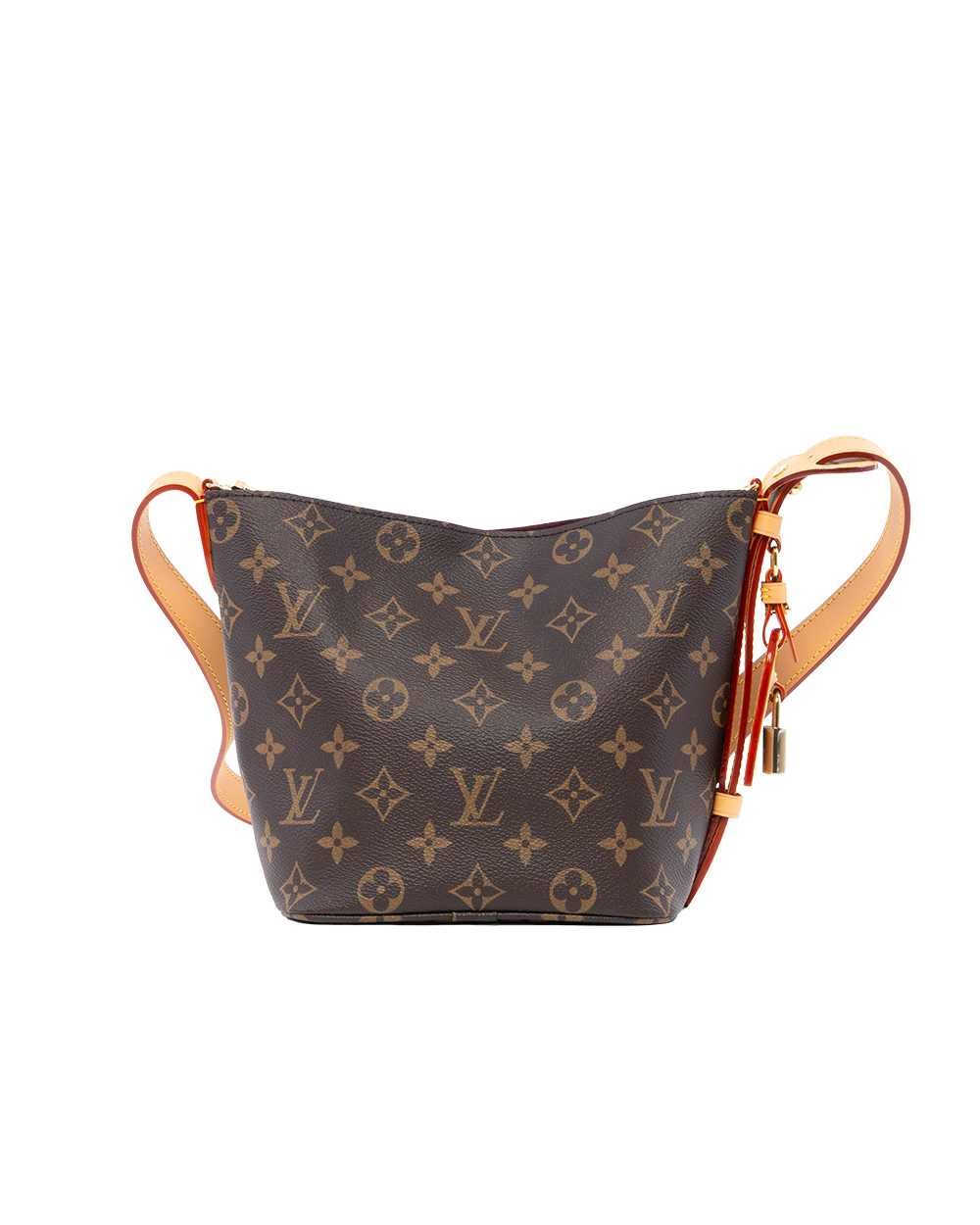 NEW LV CARRYALL PM BROWN MONOGRAM CANVAS GHW MICROCHIP 0041