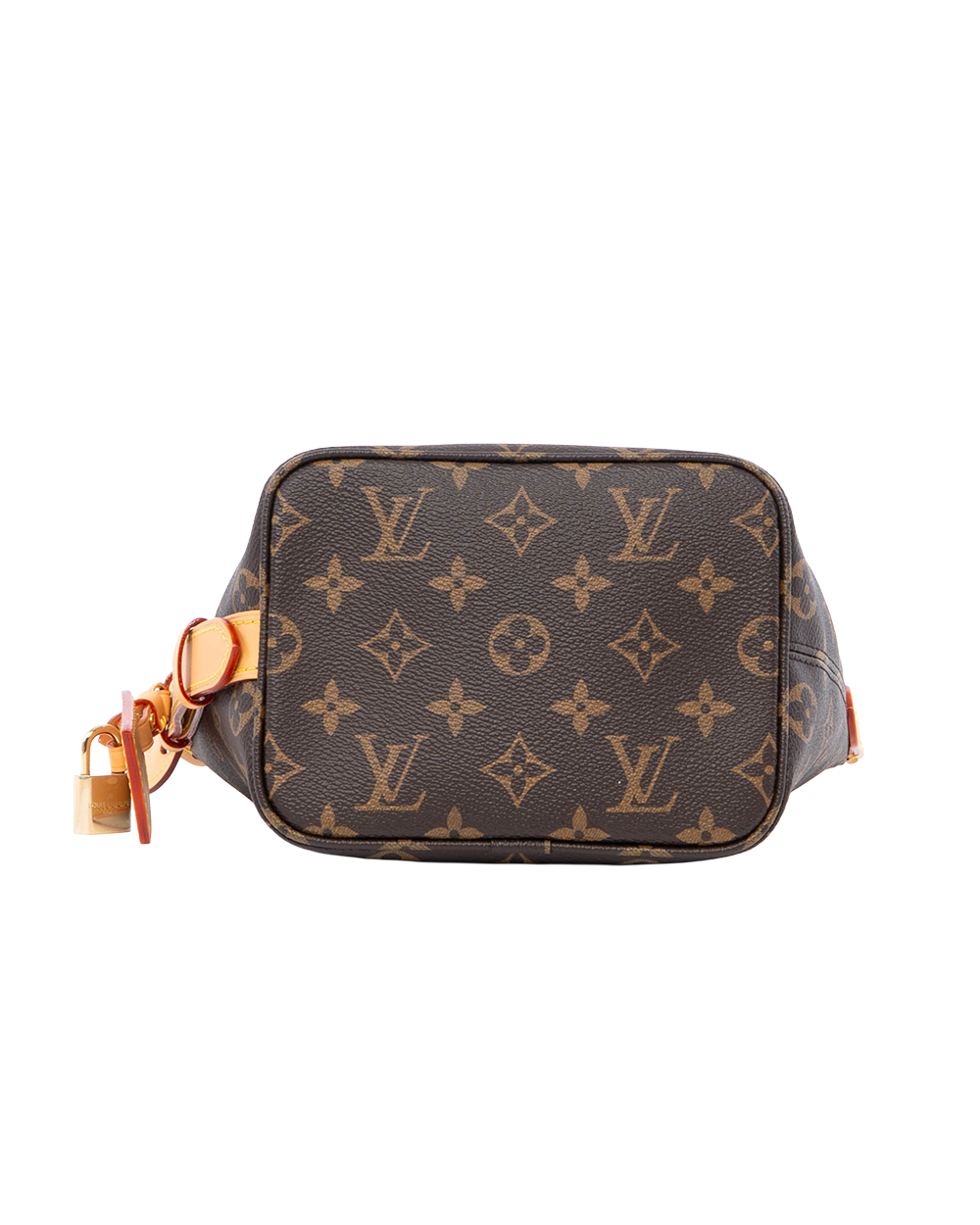 NEW LV CARRYALL PM BROWN MONOGRAM CANVAS GHW MICROCHIP 0042